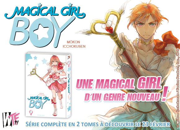 Annonce manga Magical girl Boy